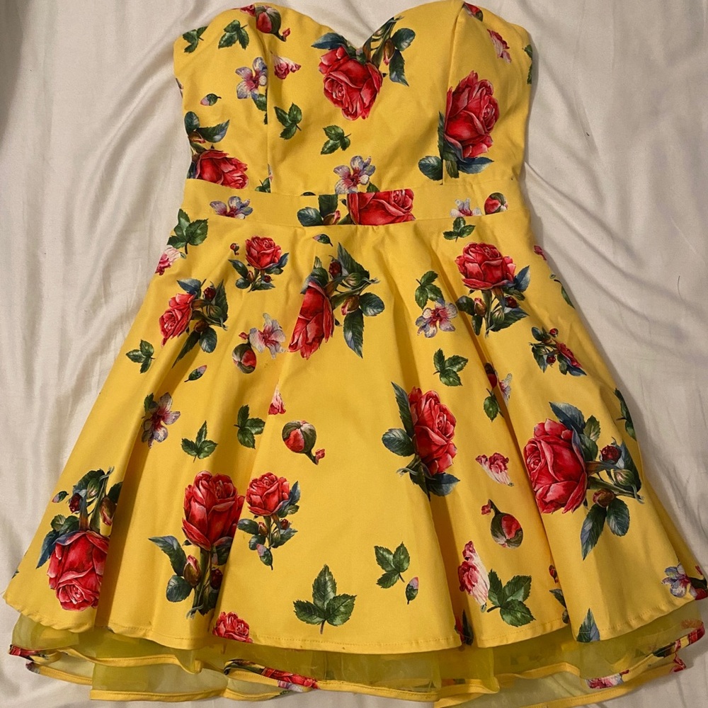 COPY - Yellow Floral Dress